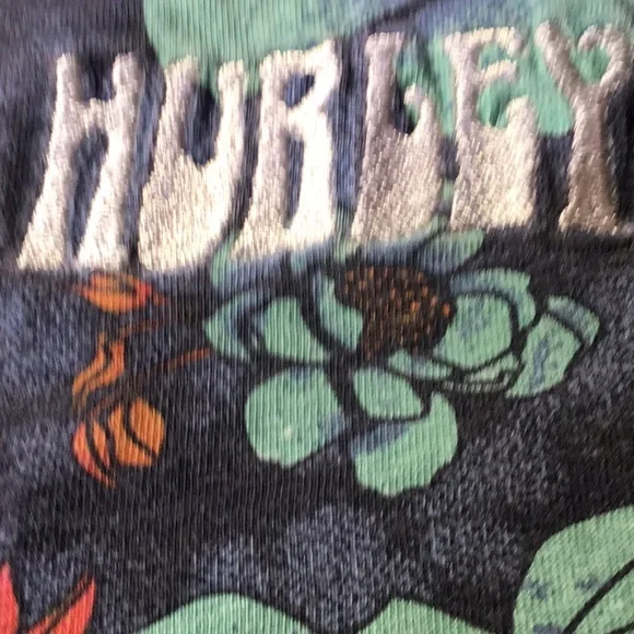 Hurley Mens XXL Floral Multi Colored T-Shirt - Picture 16 of 16